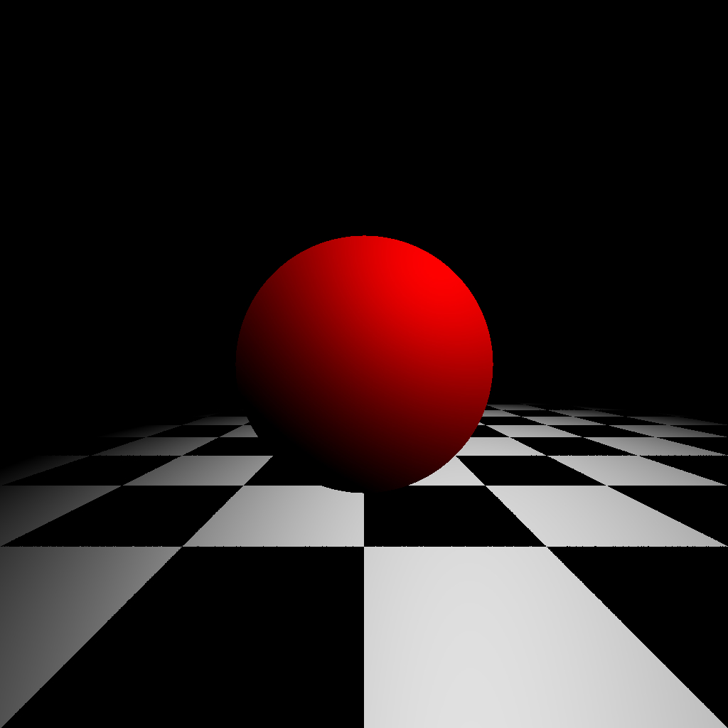 Good Lambert shading.